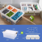MACOPRO 17 QT Plastic Storage Box - Image 3