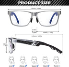 ANYLUV Blue Light Blocking Glasses Men Computer Gaming Glasses Lightweight - Image 7