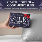 DECOLURE 100% Pure Mulberry Silk Pillow Case Queen Size – Highest Grade 30 - Image 7