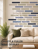 Fluxynara Cork Board Alternative Felt Strip Board 5-Pack 13"x2", Office Pin - Image 7