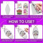 48PCS UV DTF Stickers Positive Quotes Sticker - Image 3