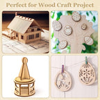 24 Pack 12 x 12 x 1/16 Inch Baltic Birch Plywood 1.5mm Wood Sheet, Baltic Birch - Image 5