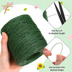Syhood 1345 Feet Floral Vine Bind Wire Rustic Wrapping Wire - Image 3