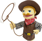 16"Puppets Entriloquist Puppe t, Hand P uppets - Image 4