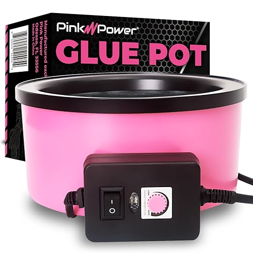 Pink Power Electric Hot Glue Pot by PinkPower