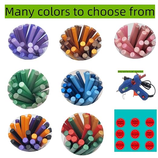 Wax Seal Sticks, Atopbb 30pcs Glue Gun Wax Sealing Sticks Beads Only Suit - Image 8