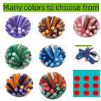 Wax Seal Sticks, Atopbb 30pcs Glue Gun Wax Sealing Sticks Beads Only Suit - Image 8