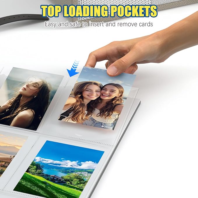 ABLY 2160 Pockets Trading Card Pages Sleeves 9-Pocket Clear Plastic Game Card - Image 5