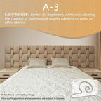3Pcs Free Motion Quilting Templates - Image 5