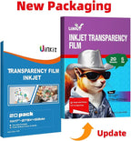 Uinkit 11x17 Transparency Film Inkjet Dye Inks 20 Sheets OHP Overhead Projector - Image 3