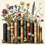 Lxmsja Vintage Book Diamond Art Kits by Lxmsja