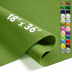 Moss 18" X 36" Felt Fabric Sheet by Luceinvita