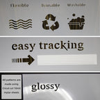 10PCS 10mil Blank Mylar Stencil Sheets, 12X12 inch Milky Translucent PET Blank - Image 3
