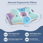 Cervical Neck Pillow for Pain Relief - Image 4