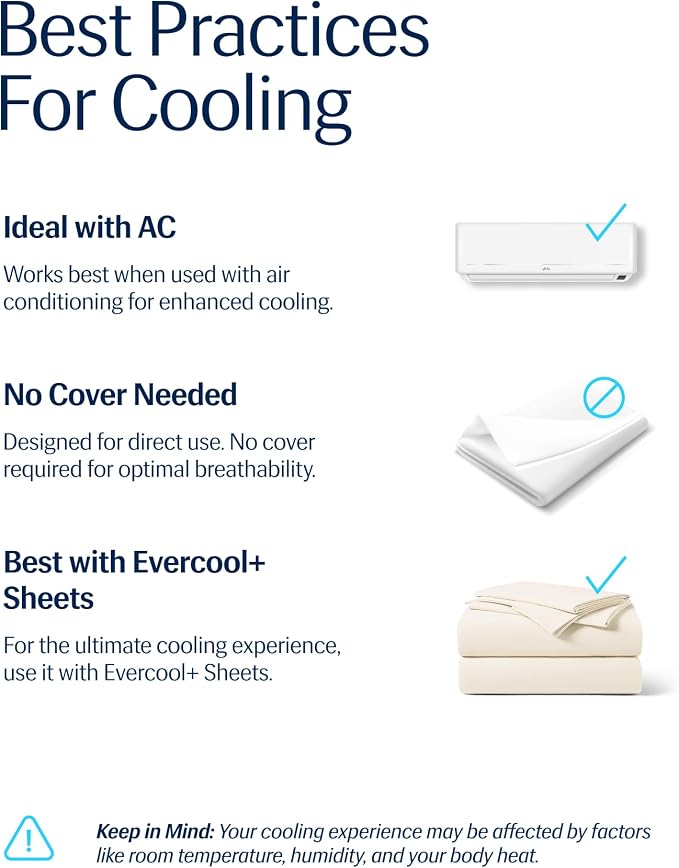 REST® Evercool® Cooling Comforter, Full/Queen, Blanket - Image 7