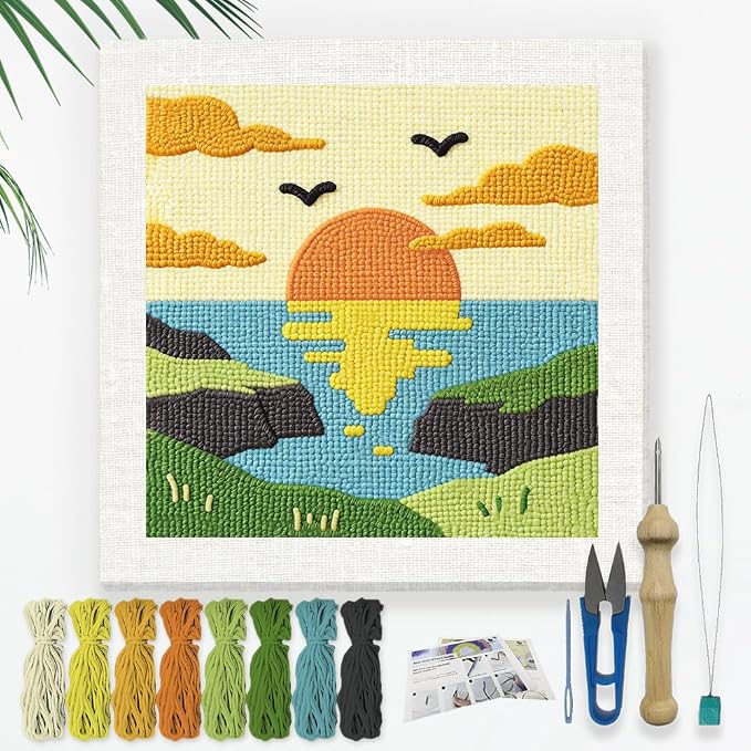 Doodlream Coastal Sunset Needle Kit by Doodlream