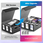 UAONO Card Storage Box for Trading Cards, 1800+ Commander Deck Box for MTG - Image 6