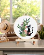 TINDTOP Embroidery Kit for Beginners Adult, Cat Embroidery Kit | Include - Image 5