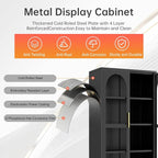 75" H Locking Display Cabinet - Image 3