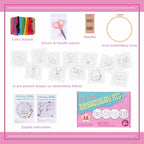 Louise Maelys 12 Pre-Stamped Embroidery Kits - Image 2