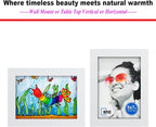 RPJC 5x7 Inch Picture Frame Made of Solid Wood High Definition Glass - Image 5