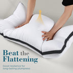 viewstar Bed Pillows Standard Sizes Set of 2, Hotel Quality Cooling Down - Image 4