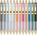 Linbsunne Gel Pens Black Ink Pen 0.5mm fine Point Pens Smooth Writing by Linbsunne