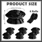 6 Rolls 40 Ft Ruffled Bulletin Board Borders Back to School Classroom Decor - Image 2
