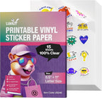Uinkit 100% Clear Printable Vinyl Sticker Paper by UinkitHandicraftsandConservationSpecialist