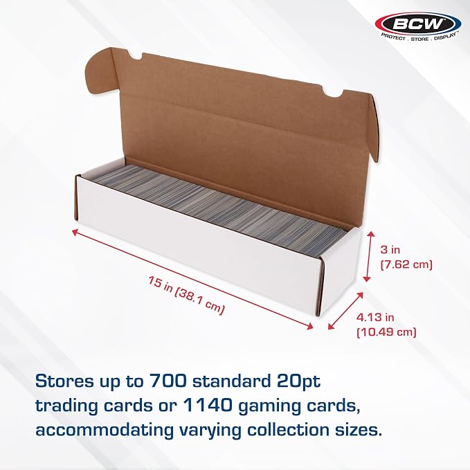BCW 800ct Trading Card Storage Boxes - Image 3