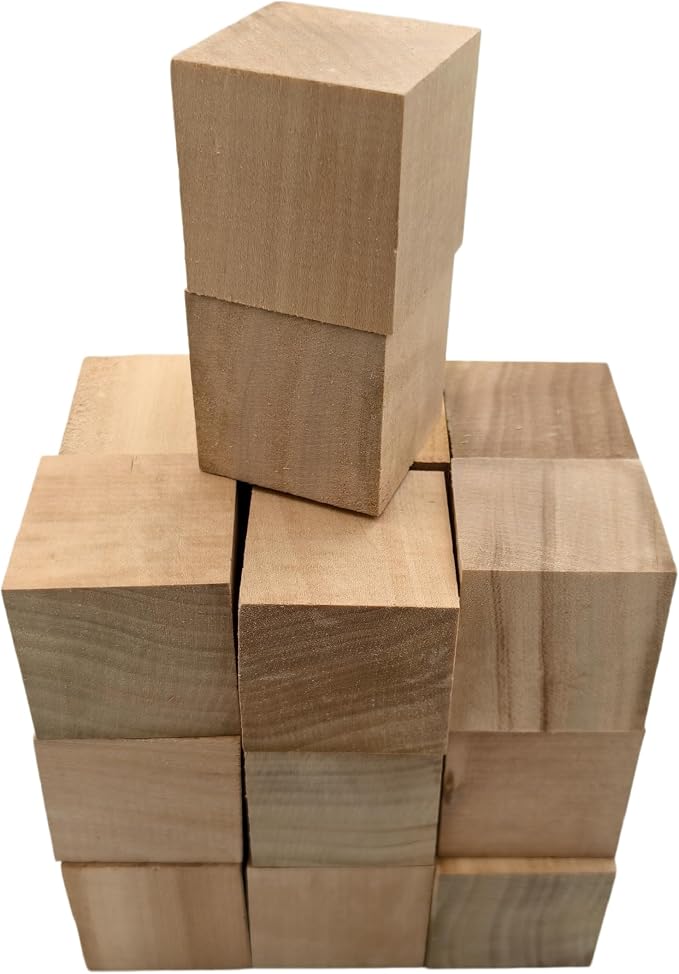 20PCS Basswood Carving Blocks, Whittling Wood Carving Kit, Unfinished Wooden - Image 6