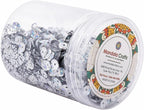 Mandala Crafts 6mm Cup Holographic Silver Sequins - Image 4