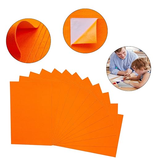 Jtnohx Self Adhesive Felt Sheets, 12 Pieces Felt Fabric - Image 6