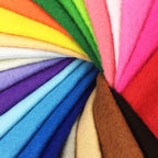 24pcs Thick 1.4mm Soft Felt Fabric Sheet Assorted Color Felt Pack DIY Craft - Image 8
