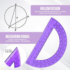 EBOOT Student Geometry Math Set, Drawing Compass and 6 Inch Swing Arm - Image 4