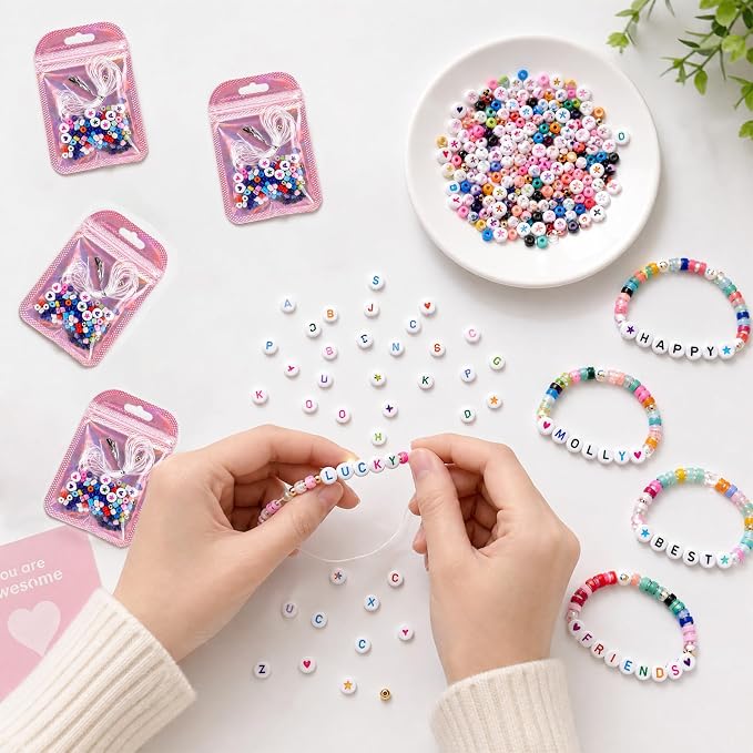 24 Set Friendship Bracelet Making Kit - Image 3
