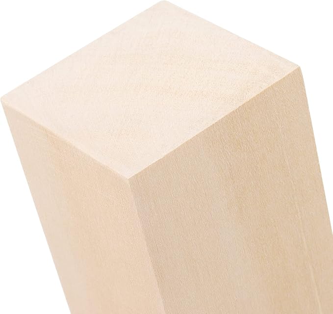 JOIKIT 15 Pack 6 x 2 x 2 Inches Basswood Carving Blocks, Kiln Dried Whittling - Image 6