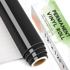 Glossy Black Permanent Vinyl, Window & Home Decal by LyaVinyl