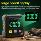 Digital Angle Finder Protractor Tool, 4×90° High Accuracy Measuring Tool - Image 3