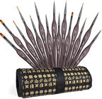 Golden Maple Miniature Paint Brushes, Fine Detailing by goldenmaple