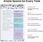 Taja 6 Pack of To Do List Notepad - Image 2