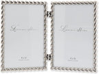 Lawrence Frames Metal Frame, Rope Design, 4x6 Double by LawrenceFrames