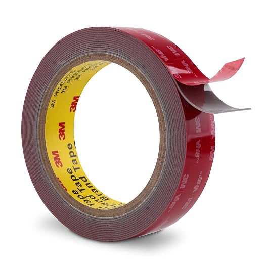 3M Double Sided Tape 1" x 15.4Ft Heavy Duty Mounting Tape Grey | Foam Tape by 3MFullRangeProducts