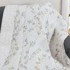 Exclusivo Mezcla 50"x 60" Quilted Throw Blanket- Microfiber Quilt Throw - Image 3