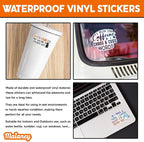 MAIANEY | Funny Sarcastic Sticker Pack – 10PCS 3 Inch Vinyl Waterproof Decals - Image 3