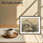 Hoewina Plate Stands for Display, Plate Holder Display Stands, Metal Frame - Image 5