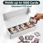 Trading Card Storage Box 6-Pack, Sports & Collectible Cards, 12.8 INCH - Image 6
