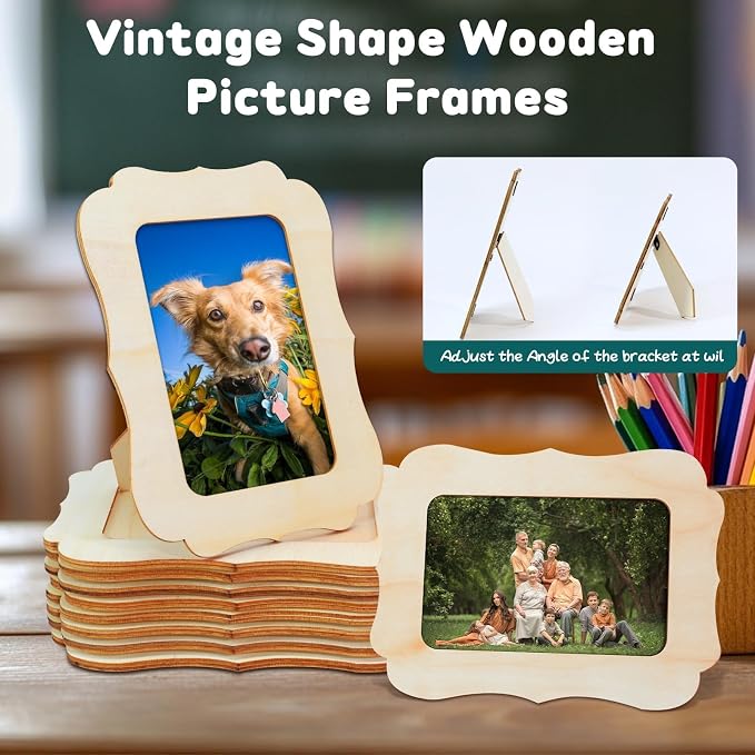 VOKOY 15 Pack Wooden Picture Frames - Image 6
