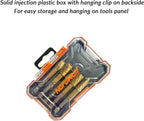 NordWolf 5-Piece Rotary Burr Carving Rasp Files Set, - Image 6