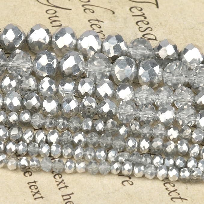 180pcs 10mm Crystal Glass Beads - Image 7
